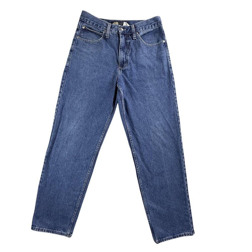 Vintage TJ Jeans Mens Jeans 32x32 Blue Denim Straight Leg Made USA 90s Classic